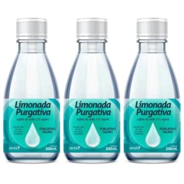Imagem de Kit com 3 Limonada Purgativa 200ml-Airela