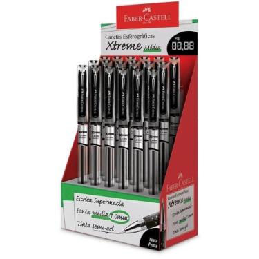 Imagem de Caneta Esferografica Xtreme 1.0MM Preta DP.C/18 - FABER-CASTELL