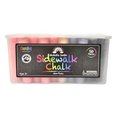 Imagem de Giz jumbo para calçada ao ar livre - balde de 50 peças