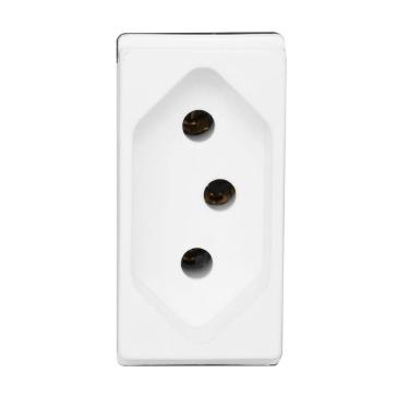 Imagem de Tomada 2p+t 10 Ampères - Lg030 - Pial Tomada 2p + T 10a Pial Pop - Lg030 - Pial