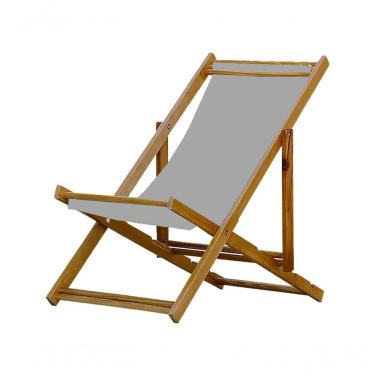 Imagem de Espreguiçadeira Preguiçosa Dobrável Mel Sb-cinza