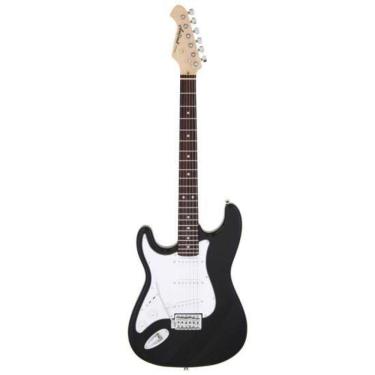 Imagem de Guitarra Aria Série Stg-003-m Lh Black (canhoto) [f002]