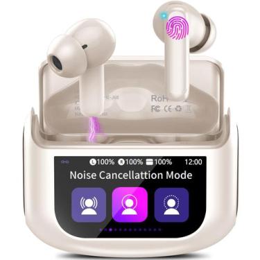 Imagem de Fones de ouvido sem fio QXUFV Bluetooth 5.4 ANC IPX7 48H Playtime