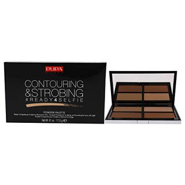 Imagem de Ready 4 Selfie Contouring And Strobing Powder Palette - 002 Medium Pupa Milano For Women 0.61 oz Makeup