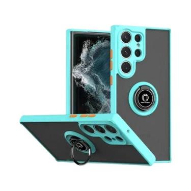 Imagem de Capa Magnética Fosca Para Samsung Galaxy S24 S23 S22 S21 S20 S10 S9 S8