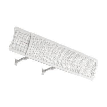 Imagem de KiBcsLic Defletor de ventilação de ar condicionado, saída de ar anti- direto, defletor de ar, para- retrátil ajustável para biblioteca e escritório