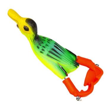 Imagem de Isca artificial pato whopper plopper com dupla hélice e anti enrosco 9