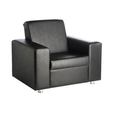 Imagem de Sofá Recepção De Escritório Linha Recepção Wave Preto