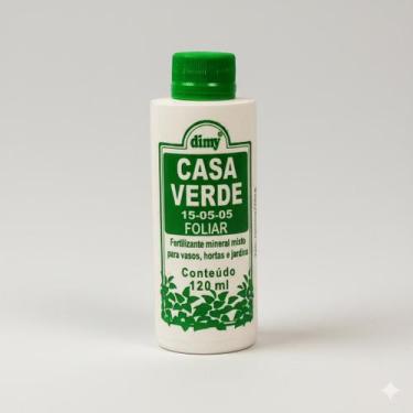Imagem de Casa Verde Adubo Fertilizante Concentrado Foliar ou Raiz 120 e 500 ml 