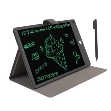 Imagem de Tangxi Tablet de Escrita LCD de 12 Polegadas Com Capa Protetora de PU, Bloco de Desenho Eletrônico Com Caneta, Cuidado Com Os Olhos, Apagável e Reutilizável, para Fazer Anotações