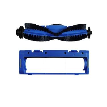 Imagem de Kit de peças de reposição - Escova principal + escovas laterais + panos de microfibra, compatível com o aspirador robô Hosome G9070.