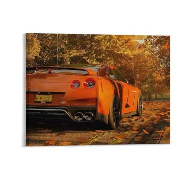 Imagem de HouLaiZhe Jdm Carro Esporte Outono Fallout Posters Tela Estética Decoração de Parede Pintura de Parede Impressões Sala de Galeria Decoração de Parede para Quarto Sala de Estar Escritório 16 x 20