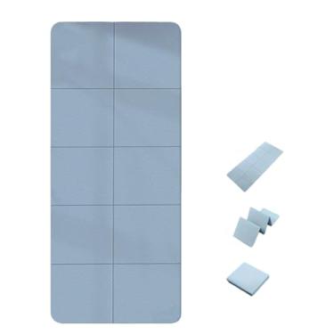 Imagem de Tapete de ioga TPE dobrável de 6/8 mm de espessura - Tapete de exercício portátil antiderrapante para academia em casa, escritório, descanso infantil e uso no dormitório