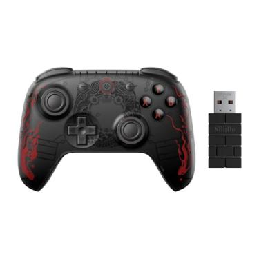 Imagem de 8BitDo Ultimate 2C Wireless Controller for Windows PC and Android, with Hall Effect Joysticks and Hall Triggers, 1000Hz Polling Rate, and Remappable L4/R4 Bumpers - Black Myth: Wukong