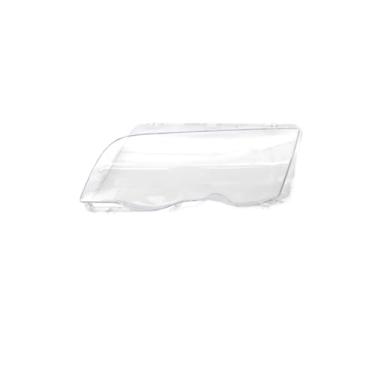 Imagem de Tampa da lente da luz do farol do carro, capa da lâmpada do farol compatível com BMW Série 3 E46 318i 320i 325i 4 portas Sedan 2002-2005(Left)