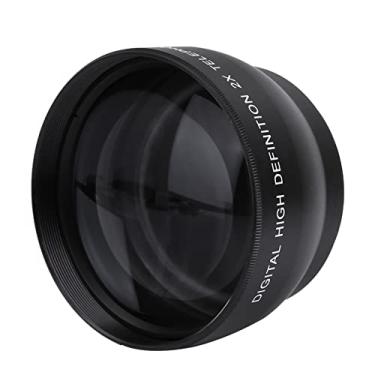 Imagem de Generic Conversor de Alta Definição de Lente Telefoto 52mm HD 2X para Câmera de Montagem de 52mm, Portátil Leve à Prova D'água para Fotografia Ao Ar Livre