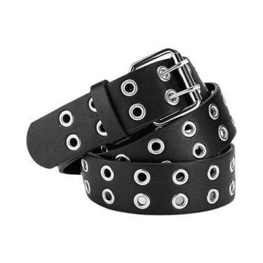 Imagem de Cinto De Metal Punk Bronze Para Homens E Mulheres, Cinto De Jeans Desi