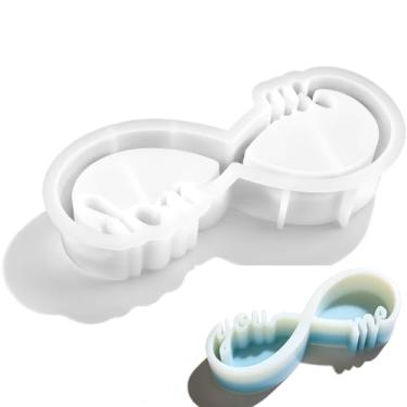 Imagem de You and Me Moldes de resina para velas, recipientes, bugigangas, molde de prato para casais, moldes de resina epóxi para suporte de joias, suculentas, decoração de mesa
