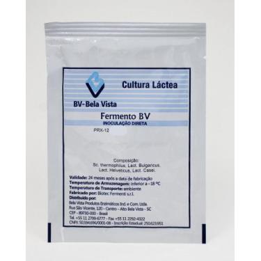 Imagem de Fermento para Mussarela/Parmesão/Provolone BV - PRX 12 0,1U (para 10 l