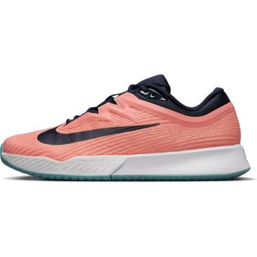 Imagem de Nike Vapor Pro 3 Tênis masculino Hard Court (FZ2161-800, ágata damasco/branco/jeans turquesa/obsidiana), Ágata damasco/obsidiana/branco/denim turquesa, 47