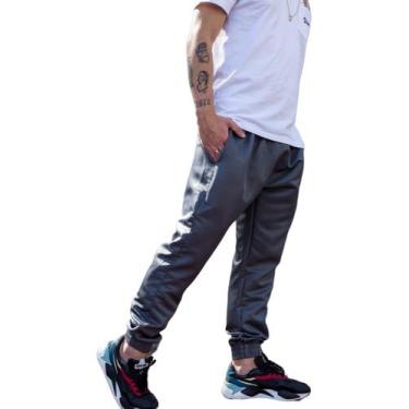 Imagem de Calça De Tactel Jogger Estilo Jogador De Futebol Neymar 016 - FR, Cinz