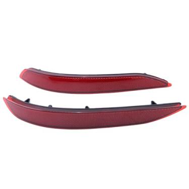 Imagem de ELSOON 84150890 84306358 GM1184117 84150891 84306359 GM1185117 Kit refletor de para-choque traseiro esquerdo e direito compatível com Chevy Equinox 2018-2023