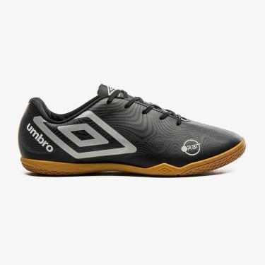 Imagem de CHUTEIRA UMBRO ORBIT JR FUTSAL 116968 PRETO PRATA MASCULINO-Masculino
