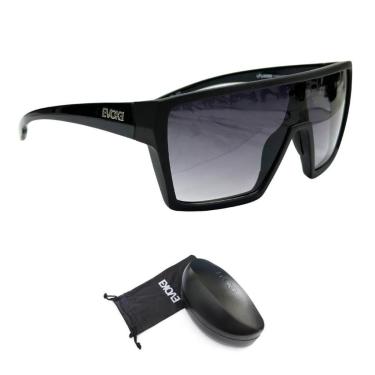 Imagem de Óculos de Sol Evoke Bionic Alfa A14 Black Shine Black Matte-Unissex