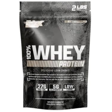 Imagem de Whey Protein 100% Nutrex Refil 900g Sabor Torta de Maçã