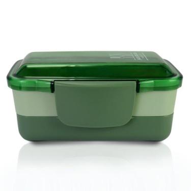 Imagem de Pote Marmita Fitness Alimentos 950ml Healthy Life Linha Joy Jacki Desi