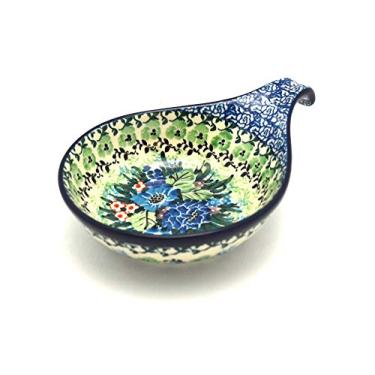 Imagem de Colher/descanso de concha de cerâmica polida – assinatura Unikat – U4572