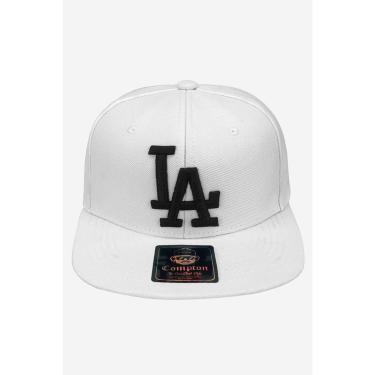 Imagem de Boné Compton Aba Reta Snapback LA Authority Branco-Unissex
