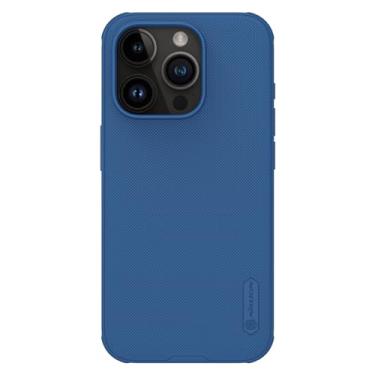 Imagem de Capa Anti Impacto Nillkin Super Frosted Shield Pro Magnetic Case para IPhone 15 Pro (Azul)