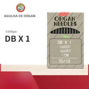 Imagem de Agulhas Para Máquina De Costura Industrial 10 PCS DBX1 ORGAN Para JUKI