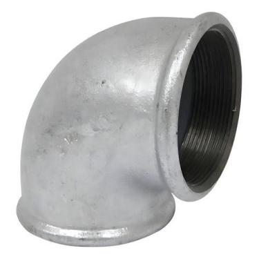 Imagem de Cotovelo Joelho 90 Graus Galvanizado 2.1/2 '' Polegadas Bsp - PLATINA 