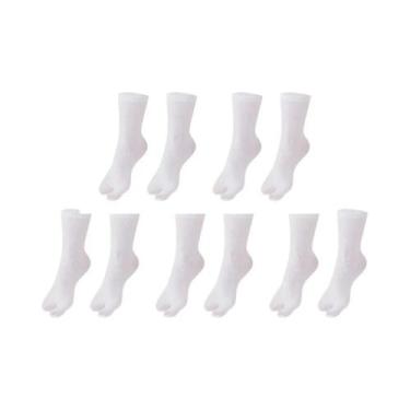 Imagem de Meias De Algodão Unissex Estilo Japonês Kimono Flip Flop Sandal Tabi G