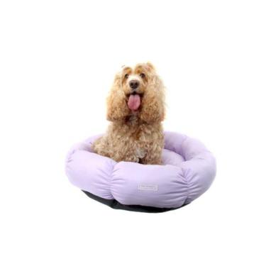Imagem de Cama Flor para Cachorro e Gato Pet - Bichinho Chic, Roxo, G