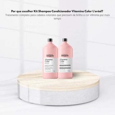 Imagem de Kit Vitamino Color Loreal Shampoo + Condicionador 1500Ml