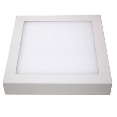 Imagem de Luminária Plafon 25w LED Quadrado Sobrepor Branco Frio