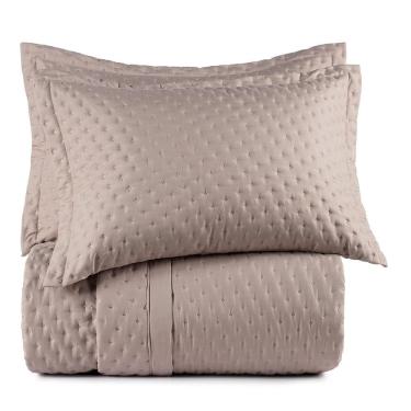 Imagem de Jogo De Colcha Casal 3 Peças Altenburg Ultrawave Cristal Labirinto Champagne