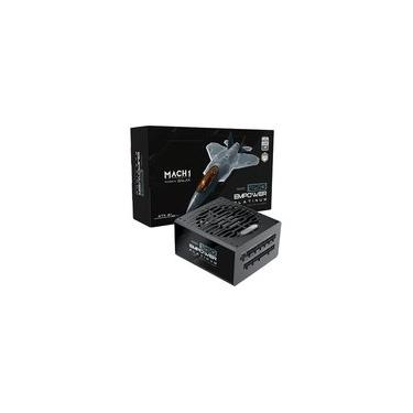 Imagem de Fonte MACH1 EMPOWER, 1250W, 80 Plus Platinum, Modular, PFC Ativo, Preto - 1250EMPOWER