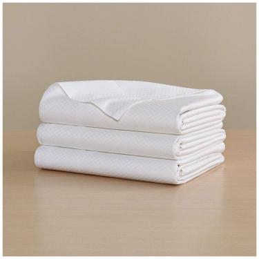 Imagem de Lençol com Elástico, Tamanho King, Macio, Sedoso, com Um Padrão Sutil e Material 100% Algodão de Fibra Longa para Maior Durabilidade