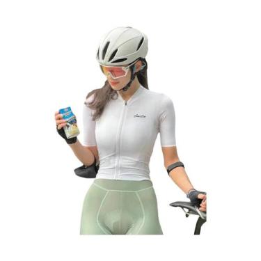 Imagem de Camiseta De Ciclismo Feminina De Secagem Rápida E Respirável Com Manga