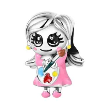 Imagem de Pingentes De Prata Para Casais, Meninos E Meninas, Com Zircônias, Para