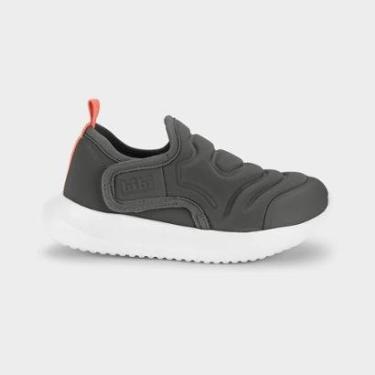 Imagem de Tênis Infantil Bibi Flash Grafite com Fire-Masculino