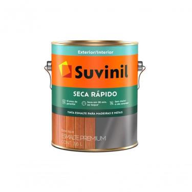 Imagem de Tinta Esmalte Premium Seca Rápido Brilhante Branco 3,6 Litros