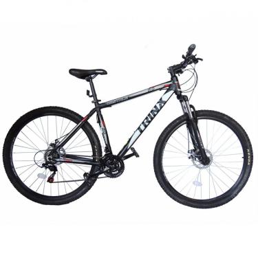 Imagem de Bicicleta Trinx Obstale 2.0 Aro 29 Freio/DISC Susp 21V Kit Shimano Preto com Cinza-Unissex