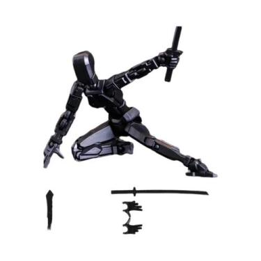 Imagem de Robô Luminous T13 Movível E Transformável, Figura De Ação Impressa Em 