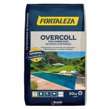 Imagem de Argamassa Overcoll Sobre Piso Interno Externo Branco 20kg - FORTALEZA