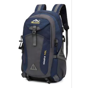 Imagem de Mochila 40L Impermeável para Trilha Caminhada Viagem Camping Nylon Lev